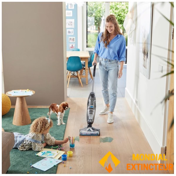 Bissell - Aspirateur nettoyeur balai CrossWave C6 Select