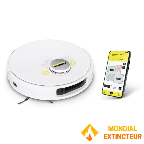 Karcher - Aspirateur robot laveur RCV 5 blanc