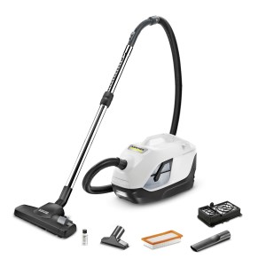 Karcher - Aspirateur sans sac DS6 avec filtration par eau blanc