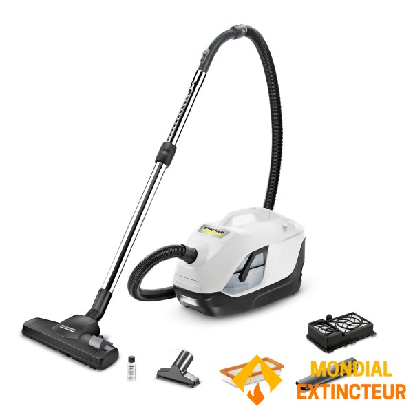 Karcher - Aspirateur sans sac DS6 avec filtration par eau blanc