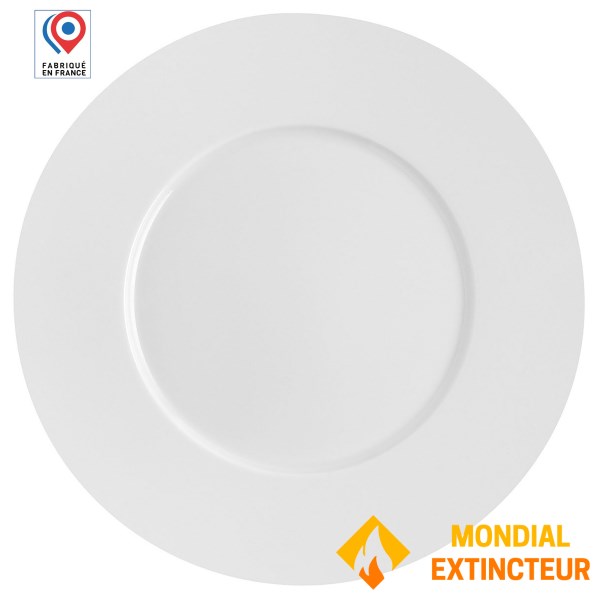 Degrenne - Assiette X6 Collection L 28 cm blanc