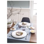 Degrenne - Assiette X6 Collection L 28 cm blanc