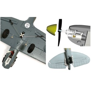 T2M - Avion radiocommandé Fun2Fly RAF fighter