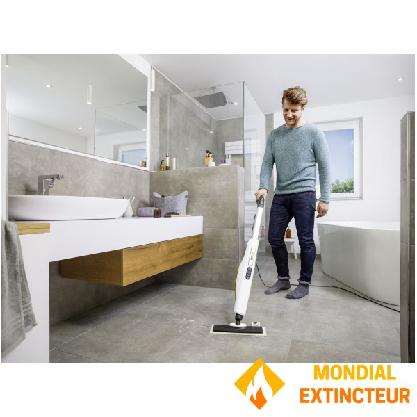 Karcher - Balai vapeur SC 3 UPRIGHT blanc