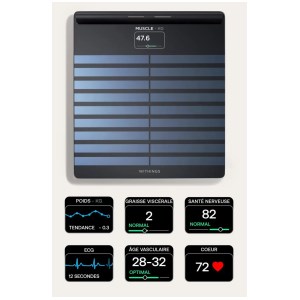 Withings - Balance connectée Body Scan noir
