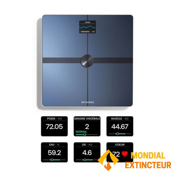 Withings - Balance connectée Body Smart Noir
