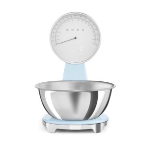 Smeg - Balance de cuisine Esthétique Années 50 bleu azur