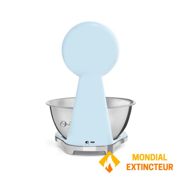 Smeg - Balance de cuisine Esthétique Années 50 bleu azur