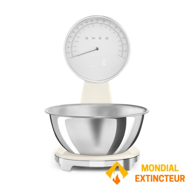 Smeg - Balance de cuisine Esthétique Années 50 crème