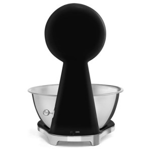 Smeg - Balance de cuisine Esthétique Années 50 noir