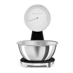 Smeg - Balance de cuisine Esthétique Années 50 noir