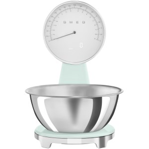 Smeg - Balance de cuisine Esthétique Années 50 vert d’eau