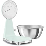 Smeg - Balance de cuisine Esthétique Années 50 vert d’eau