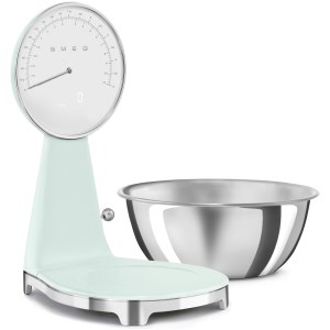 Smeg - Balance de cuisine Esthétique Années 50 vert d’eau