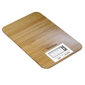 Terraillon - Balance de cuisine Finition "Bamboo" 