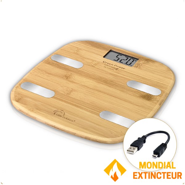 Little Balance - Balance  Impédancemètre - Fitdays Connect-4 bambou