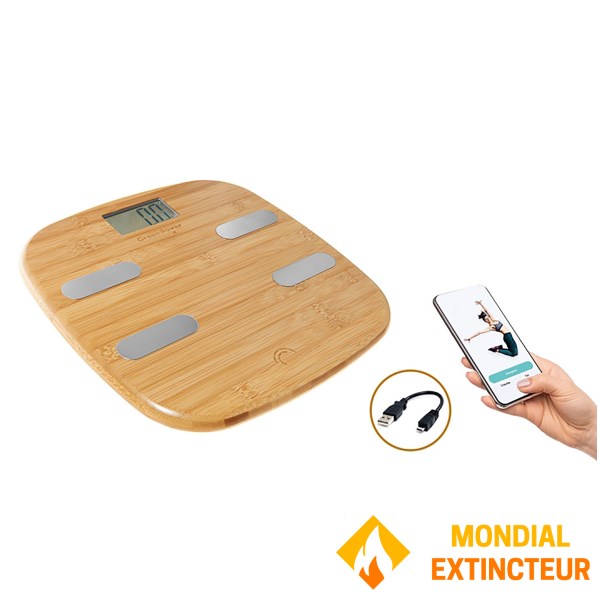 Little Balance - Balance  Impédancemètre - Fitdays Connect-4 bambou
