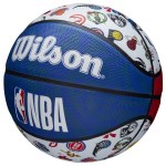 Decathlon - Ballon de basketball Wilson Team Tribute S7 Bleu Blanc