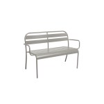 Wilsa - Banc de jardin SOHA aluminium 118cm gris