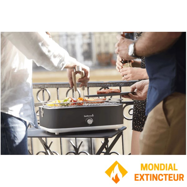 Barbecook - Barbecue électrique E-Carlo gris minuit