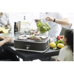 Barbecook - Barbecue électrique E-Carlo gris minuit