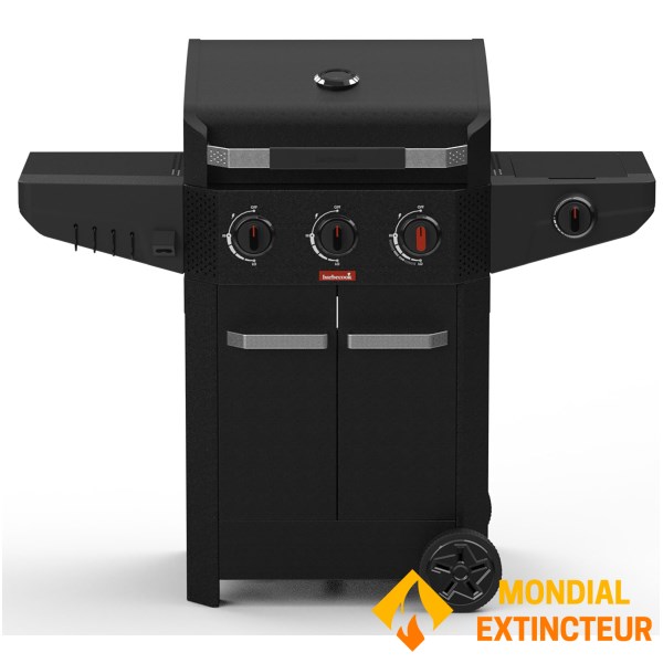Barbecook - Barbecue à gaz Luca 312 noire