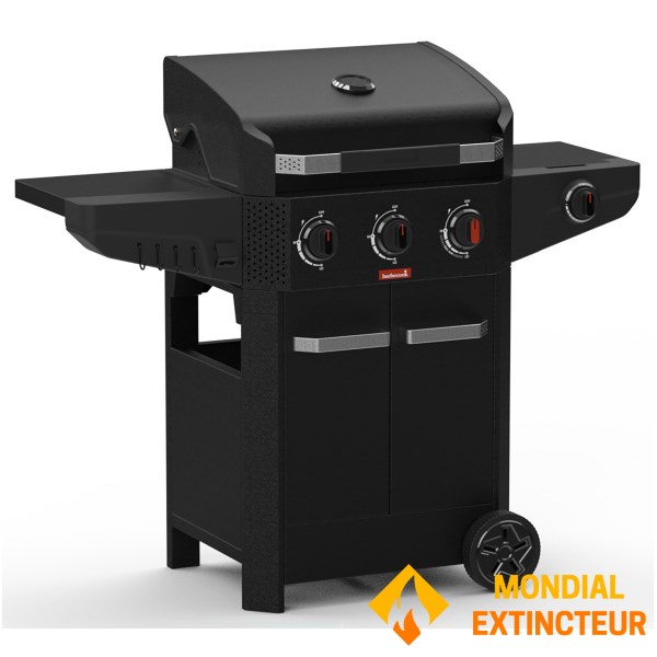 Barbecook - Barbecue à gaz Luca 312 noire