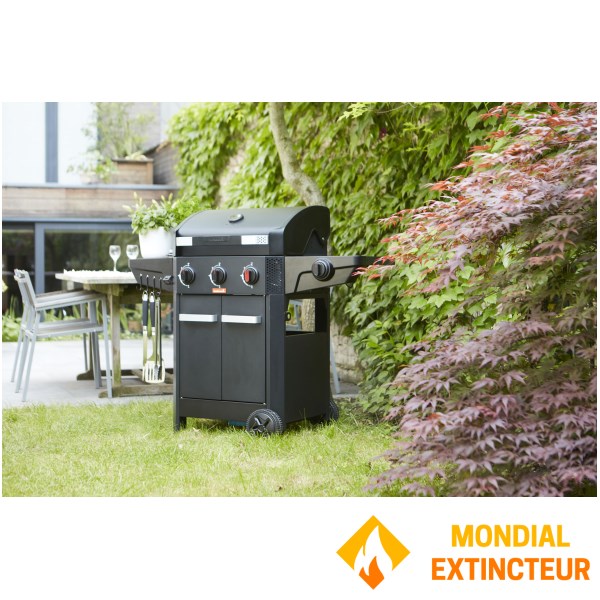 Barbecook - Barbecue à gaz Luca 312 noire