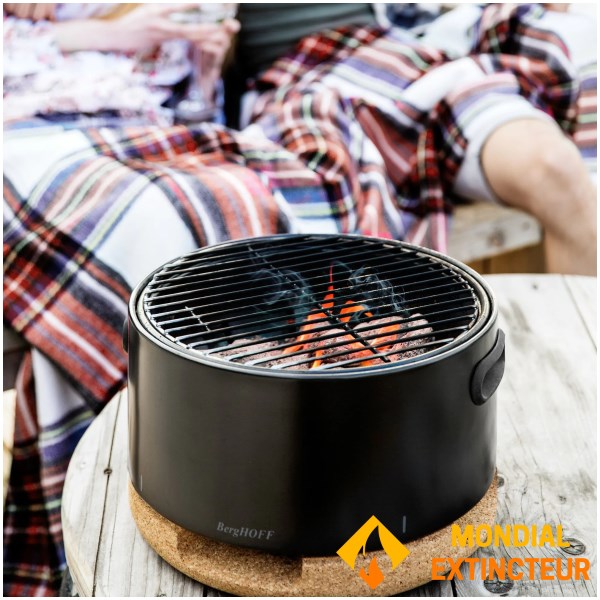 Berghoff - Barbecue portatif Leo noir