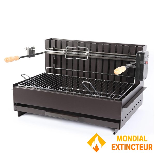 Le Marquier - Barbecue Vulcain TB 61*33 Acier