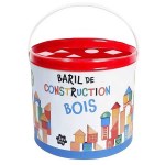 WDK - Baril de construction Bois 60 pièces