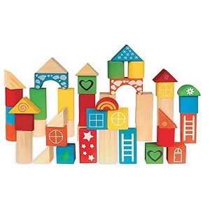 WDK - Baril de construction Bois 60 pièces