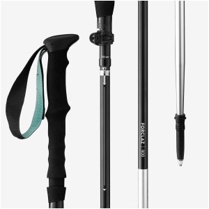 Decathlon - Bâton de trek MT900 noir