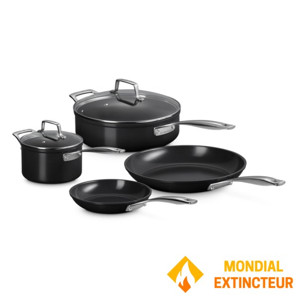 Le Creuset - Batterie de cuisine Céramique Essentielle 4 pcs