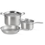 Le Creuset - Batterie cuisine X3 Essentiel inox