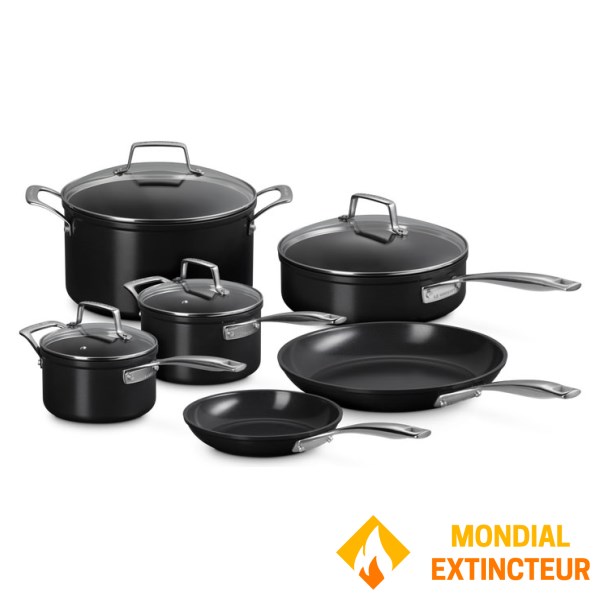 Le Creuset - Batterie de cuisisne Céramique Essentielle 6 pièces