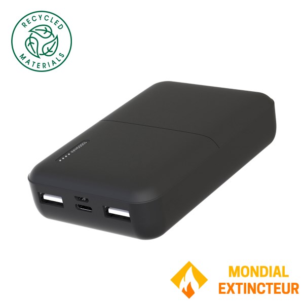 Akashi - Batterie externe Smartphone 10 000 mAh - Recyclé