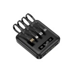 Akashi - Batterie externe Smartphone 10000 mAh - 4 câbles