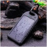 Akashi - Batterie externe Solaire 10 000 mAh - anti-chocs