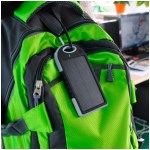 Akashi - Batterie externe Solaire 10 000 mAh - anti-chocs