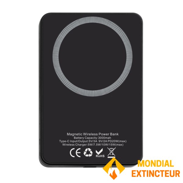 Hugo Boss - Batterie de secours Iconic noir