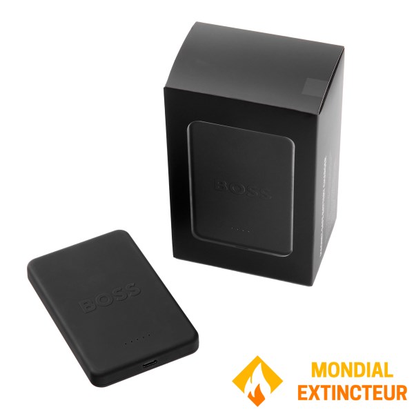 Hugo Boss - Batterie de secours Iconic noir