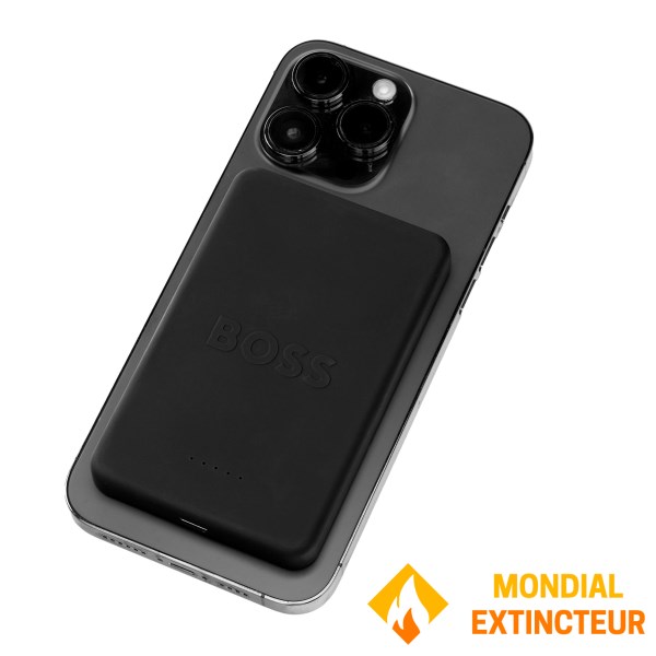 Hugo Boss - Batterie de secours Iconic noir