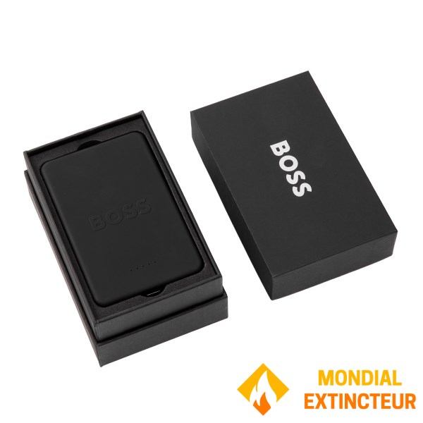 Hugo Boss - Batterie de secours Iconic noir