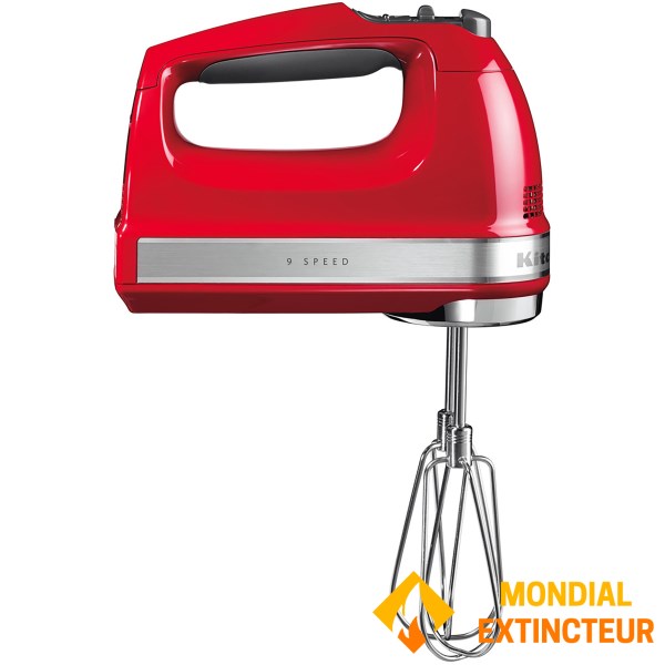 KitchenAid - Batteur de cuisine 9 vitesses - rouge empire