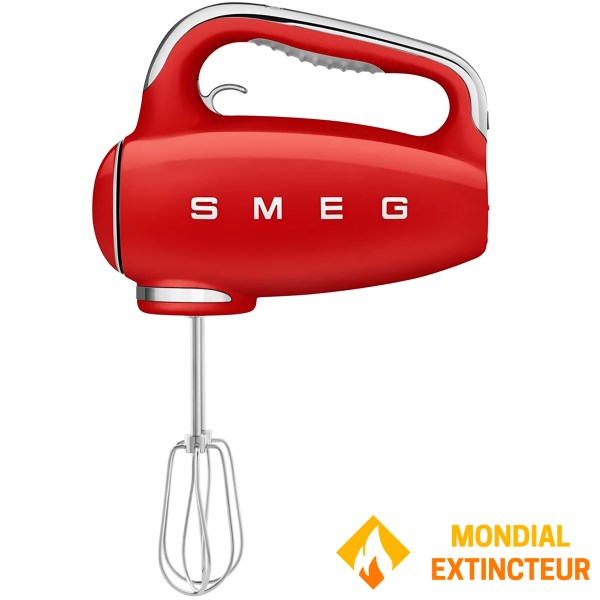 Smeg - Batteur électrique à main Années 50 - Rouge