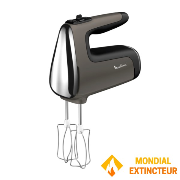 Moulinex - Batteur électrique POWERMIX SILENCE ARGENT
