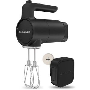 KitchenAid - Batteur à main sans fil KitchenAid Go noir mat