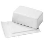 Degrenne - Beurrier avec couvercle MODULO BLANC