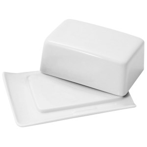 Degrenne - Beurrier avec couvercle MODULO BLANC